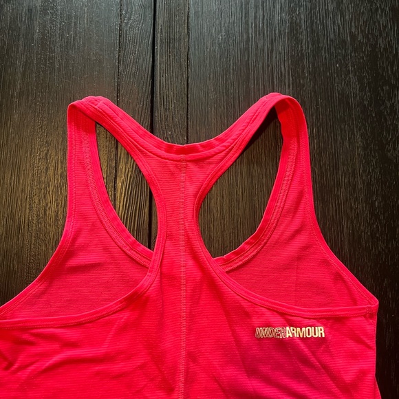 Under Armour Teal and Hot Pink Workout tank tops - Picture 5 of 11
